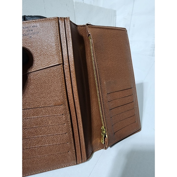 Louis Vuitton Monogram Brazza Wallet Brown - Picture 13 of 13